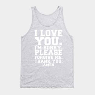 AMEN (Ho'oponopono) Tank Top